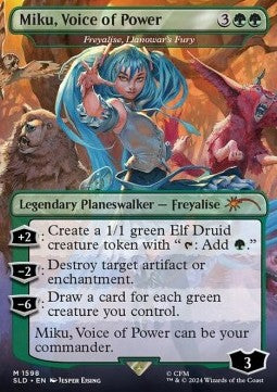 Freyalise, Llanowar's Fury SLDCTSS-1598 Mythic Near Mint Japanisch Foil