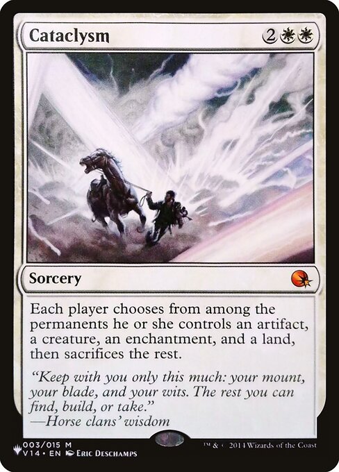 Cataclysm MB2R- Mythic Excellent Englisch