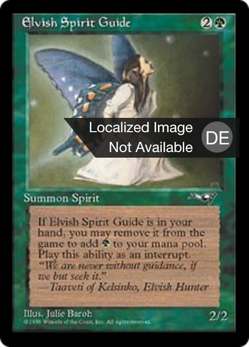 Geist einer elfischen Mentorin ALL- Uncommon Excellent Deutsch