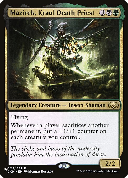 Mazirek, Kraul Death Priest MB2R- Rare Excellent Englisch