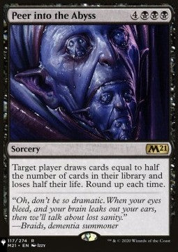 Peer into the Abyss MB2R- Rare Excellent Englisch