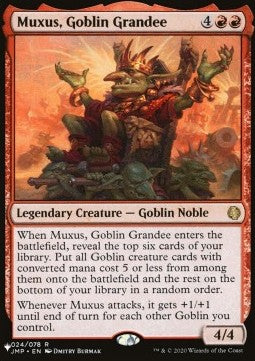 Muxus, Goblin Grandee MB2R- Rare Excellent Englisch