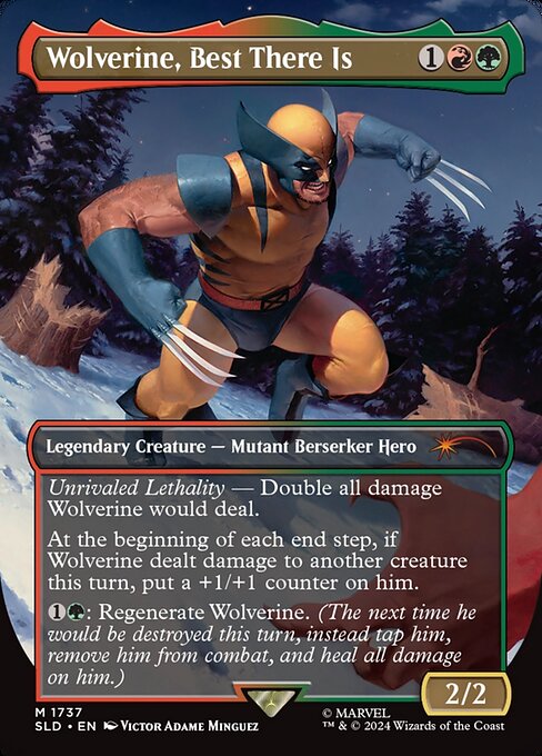 Wolverine, Best There Is SLDMVL-1737 Mythic Near Mint Englisch