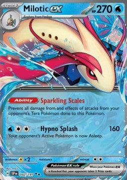 Milotic ex SSP-042 Double Rare Near Mint Englisch