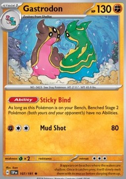 Gastrodon SSP-107 Rare Near Mint Deutsch