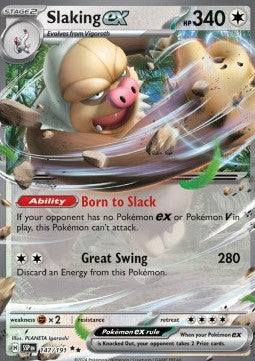 Slaking ex SSP-147 Double Rare Near Mint Englisch