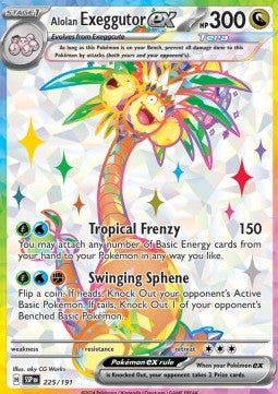 Alola-Kokowei ex SSP-225 Ultra Rare Excellent Deutsch