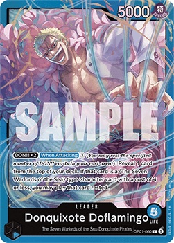 Donquixote Doflamingo (OP01-060) ST-17 Leader Near Mint Englisch