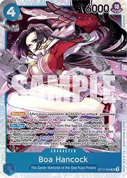Boa Hancock (ST17-004) ST-17 Super Rare Good Englisch
