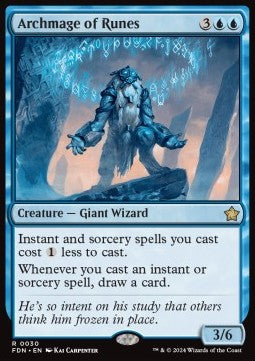 Archmage of Runes FDN-30 Rare Near Mint Englisch Foil