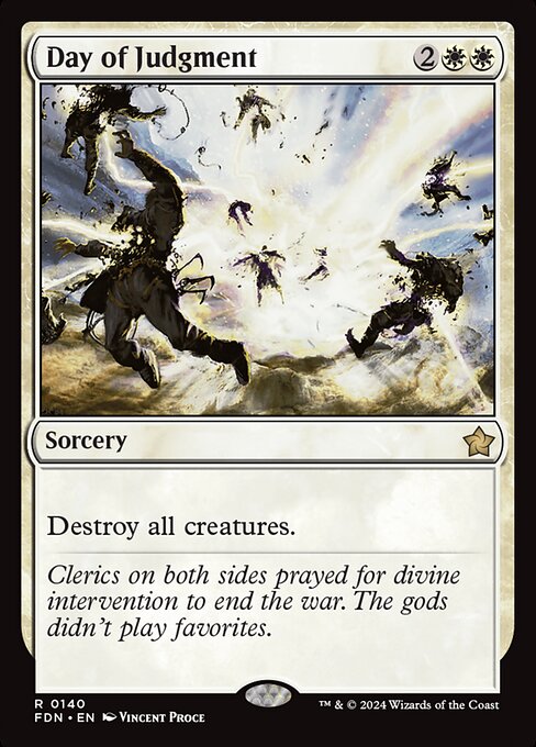Day of Judgment FDN-140 Rare Excellent Englisch Foil