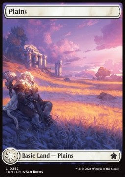 Plains XFDN-282 Land Excellent Englisch Foil