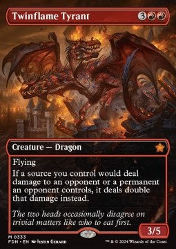 Twinflame Tyrant XFDN-333 Mythic Near Mint Englisch Foil