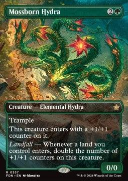 Moosgeborene Hydra (V.1) XFDN-337 Rare Excellent Englisch