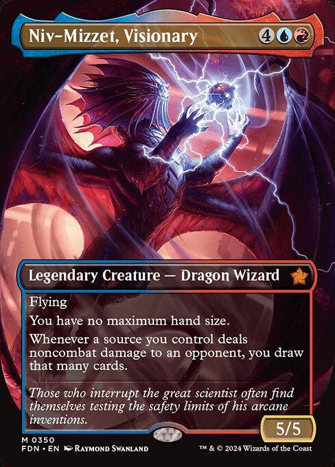 Niv-Mizzet, Visionary XFDN-350 Mythic Near Mint Englisch