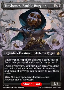 Tinybones, Bauble Burglar (V.2) XFDN-388 Rare Near Mint Englisch Foil