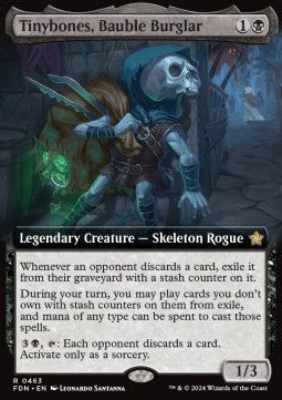 Tinybones, Bauble Burglar XFDN-463 Rare Near Mint Englisch Foil