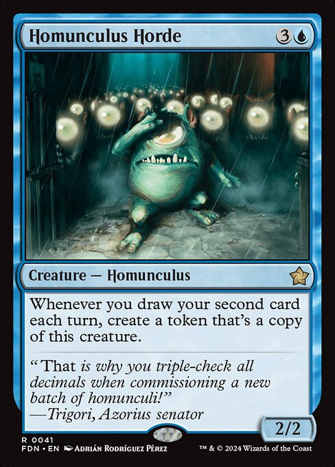 Homunculus Horde FDN-41 Rare Near Mint Englisch