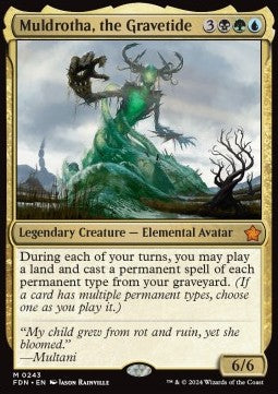 Muldrotha die Gräberflut FDN-243 Mythic Excellent Englisch