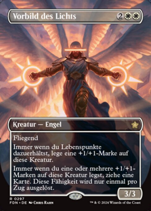 Vorbild des Lichts (V.1) XFDN-297 Rare Near Mint Deutsch
