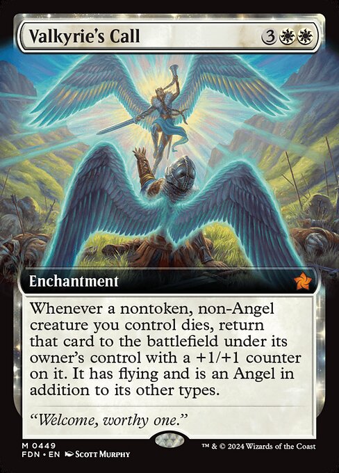 Valkyrie's Call XFDN-449 Mythic Near Mint Englisch