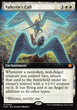 Valkyrie's Call (V.3) XFDN-449 Mythic Excellent Englisch Foil
