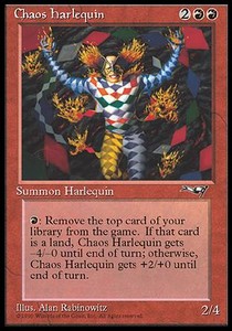 Harlekin des Chaos ALL- Rare Good Deutsch
