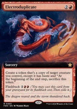 Electroduplicate XFDN-465 Rare Near Mint Englisch Foil