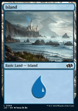 Island (V.1) J25-84 Land Excellent Englisch