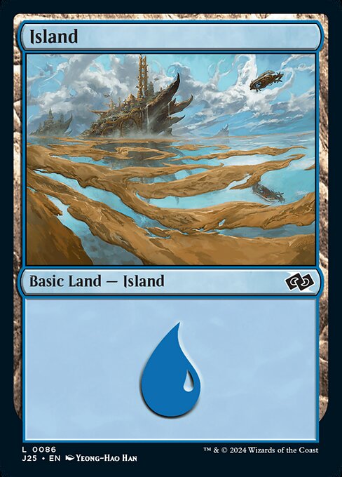 Island (V.3) J25-86 Land Excellent Englisch