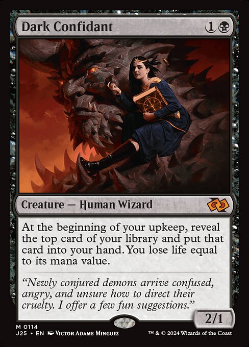 Dark Confidant J25-114 Mythic Near Mint Englisch