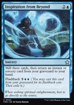Inspiration from Beyond FDN-43 Uncommon Near Mint Englisch Foil
