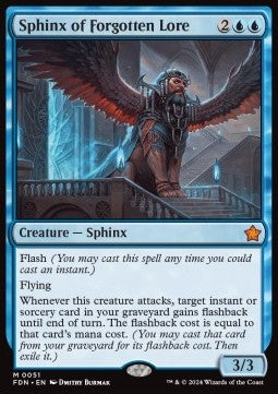 Sphinx des vergessenen Wissens FDN-51 Mythic Excellent Deutsch Foil