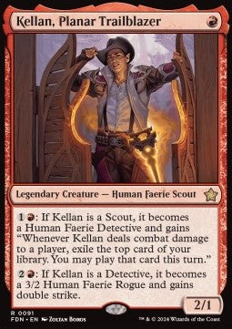 Kellan, Planar Trailblazer FDN-91 Rare Near Mint Englisch