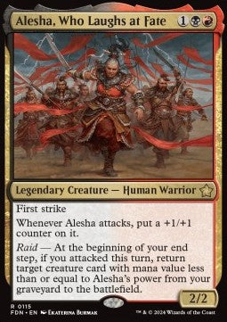 Alesha, Verachterin des Schicksals FDN-115 Rare Near Mint Deutsch