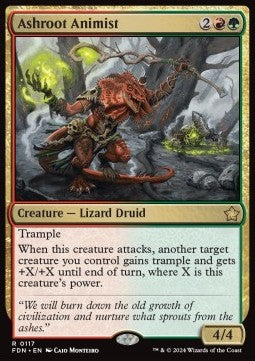 Ashroot Animist FDN-117 Rare Near Mint Englisch Foil