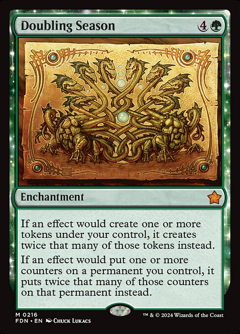 Doubling Season FDN-216 Mythic Near Mint Englisch