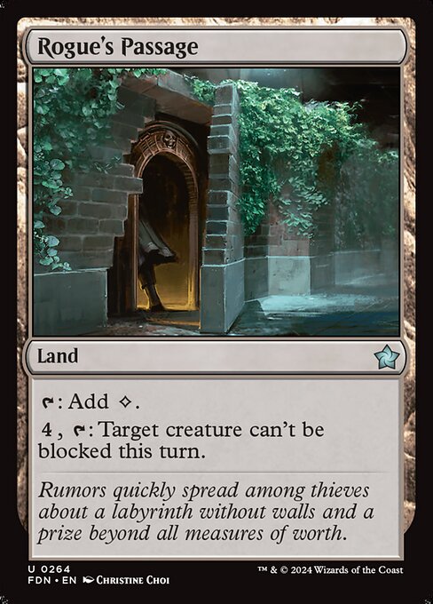 Rogue's Passage FDN-264 Uncommon Near Mint Englisch Foil