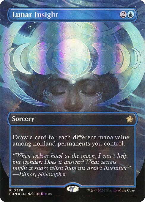Lunar Insight XFDN-378 Rare Near Mint Englisch Foil