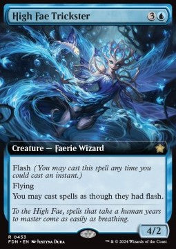High Fae Trickster (V.3) XFDN-453 Rare Near Mint Englisch Foil