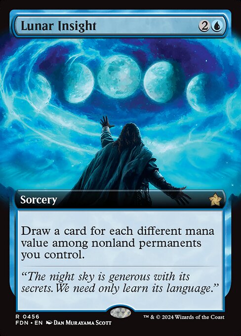 Lunar Insight XFDN-456 Rare Near Mint Englisch Foil
