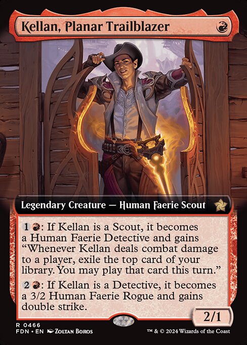 Kellan, Planar Trailblazer XFDN-466 Rare Near Mint Englisch