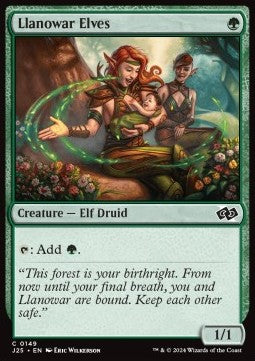 Llanowar Elves J25-149 Common Near Mint Englisch