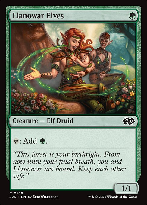 Llanowar Elves J25-149 Common Near Mint Englisch