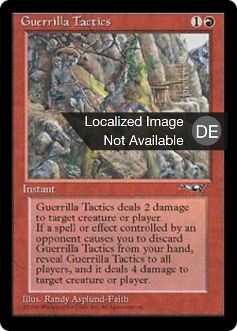 Guerillataktik (V.1) ALL- Common Light Played Deutsch