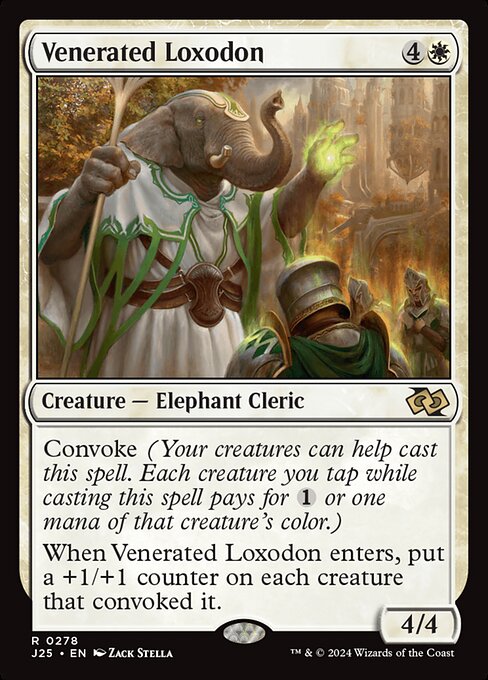 Venerated Loxodon J25-278 Rare Near Mint Englisch