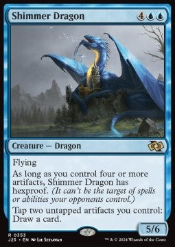Shimmer Dragon J25-353 Rare Near Mint Englisch