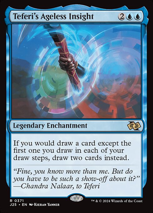 Teferi's Ageless Insight J25-371 Rare Near Mint Englisch