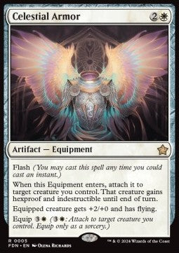 Celestial Armor FDN-5 Rare Good Englisch