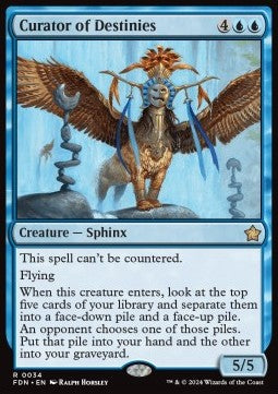 Curator of Destinies FDN-34 Rare Near Mint Englisch Foil